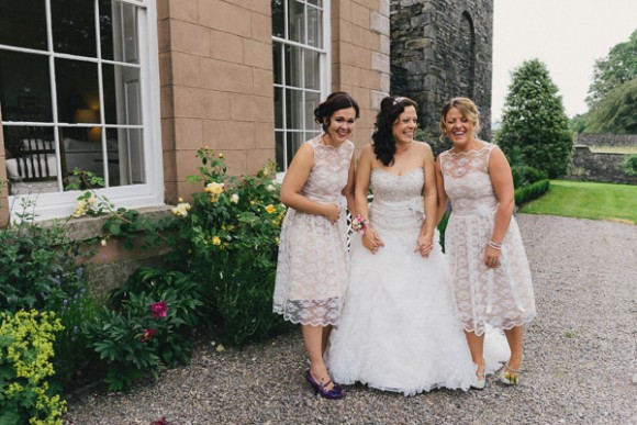 vintage lace for a lively Lake District wedding (c) James Stewart Photography (16)