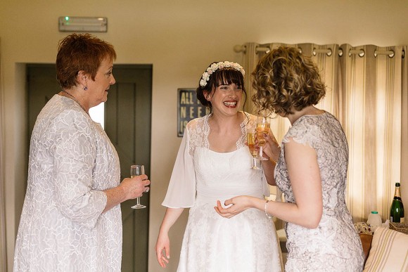 Tracey + Neil's Rustic Spring Wedding at The Ashes in Staffordshire