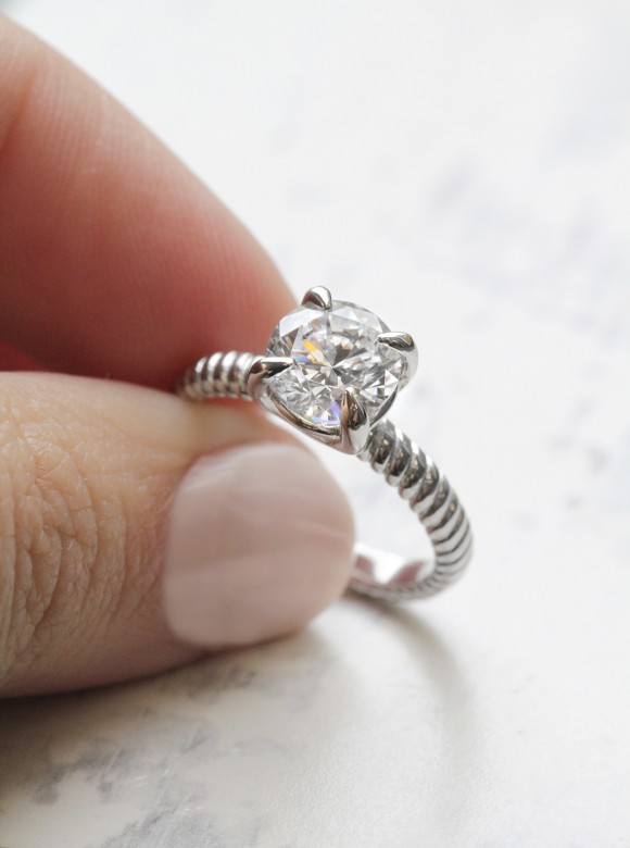 Charming Engagement Ring