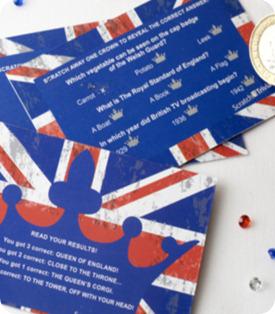 AATN Celebrate Britain Scratch Card Trivia