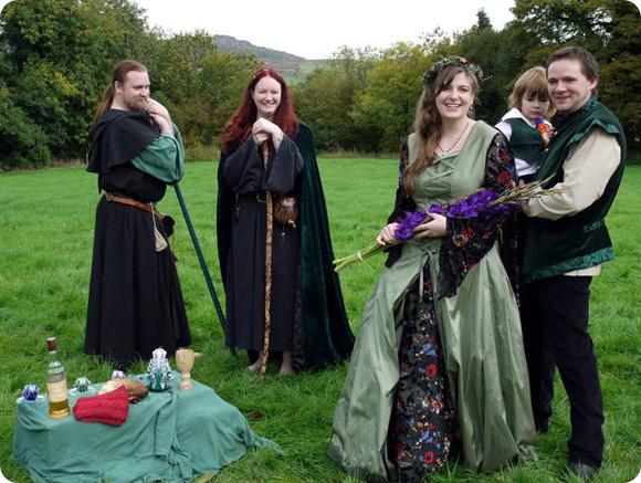 Brides Up North Wedding Blog: Cat Treadwell Druid Priest/ Pagan Handfasting