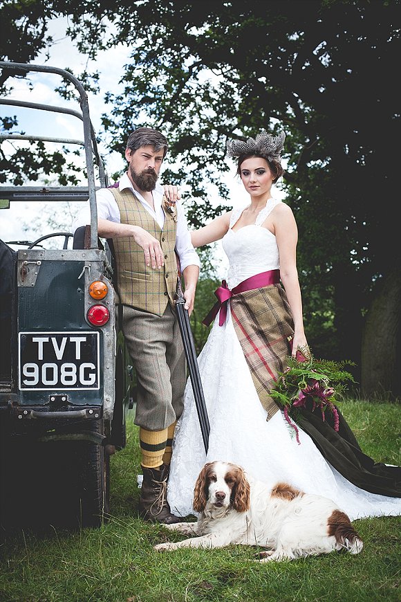 tweed & country styled bridal shoot at Owen House Wedding Barn (c)  Mr & Mrs W (4)