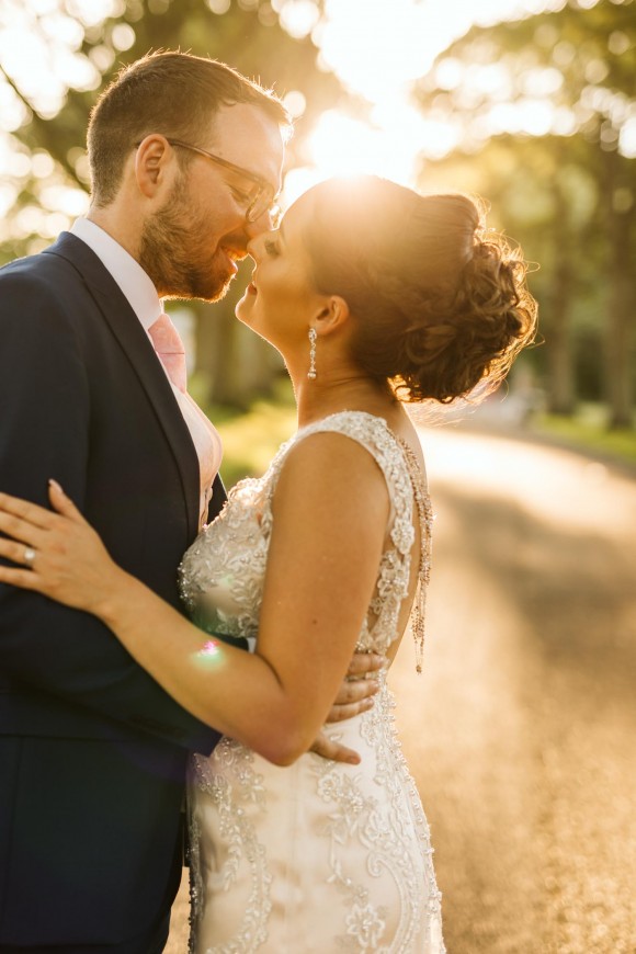 sparks fly: enzoani for a vintage style wedding at the mansion, leeds – samantha & scott